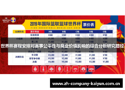 世界杯赛程安排对赛事公平性与商业价值影响的综合分析研究路径 世界杯赛程安排对赛事公平性与商业价值影响的综合分析研究路径
